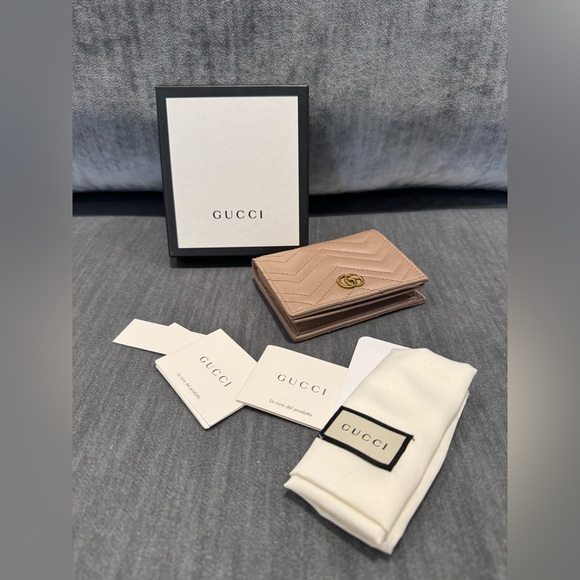 GG MARMONT CARD CASE WALLET - Picture 1 of 11